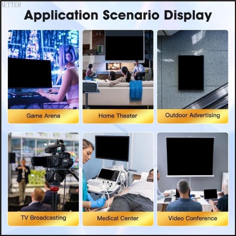 BETT Resolution HDMI เข้ากันได้กับ 2 1 สาย 8K 60Hz 4K 120Hz Dynamic HDRs สําหรับโปรเจคเตอร์ทีวี