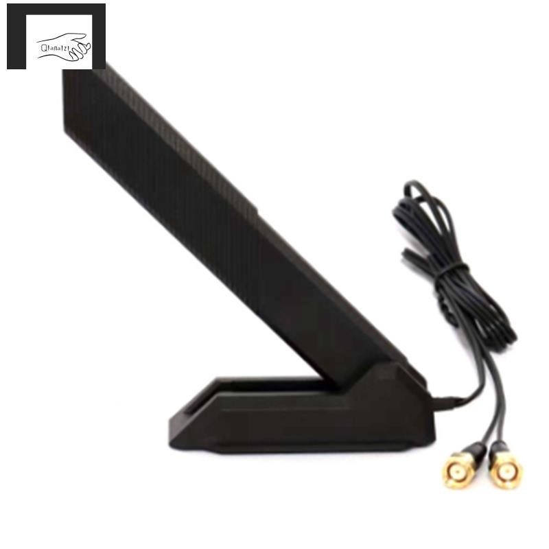 [qianaizi]เสาอากาศ WiFi 6E 1 ชิ้นพลาสติกสีดําสําหรับเมนบอร์ด B660 H670 M13H Z690