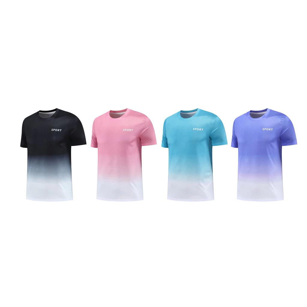 ชุดออกกำลังกาย เสื้อ+กางเกงขาสั้น แห้งไว ระบายอากาศ Unisex thumbnail 9