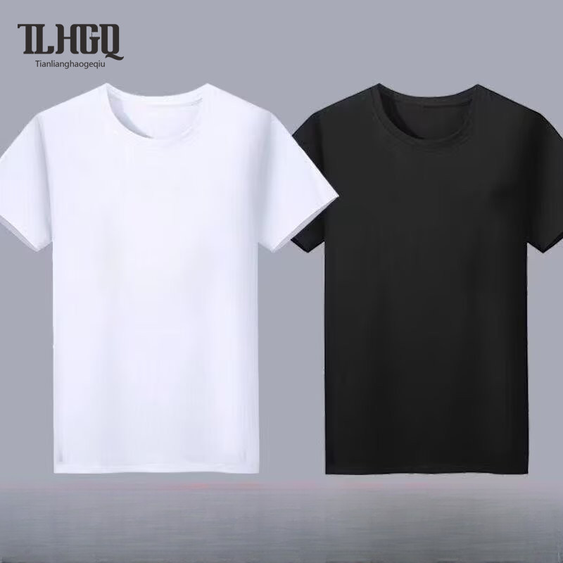 TLHGQ ผู้ชายขนาดบวกฤดูร้อนเสื้อยืด2026ลำลองคอกลมแขนสั้น Tee,อินเทรนด์พิมพ์กราฟิก,Streetwear ที่สำคัญ