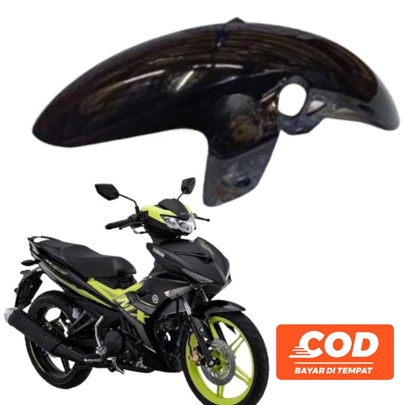 MX King บังโคลนหน้า MX KING V2 บังโคลนหน้า สีดํา