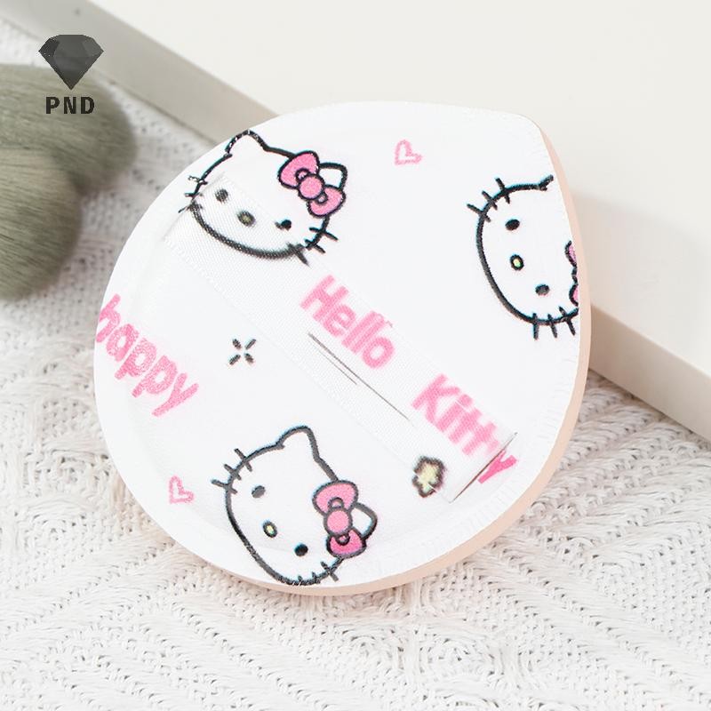 PND Sanrio แต่งหน้าฟองน้ําพัฟ Hello Kitty แต่งหน้าคอนซีลเลอร์ Super Soft Elastic Cotton Face Base Ma