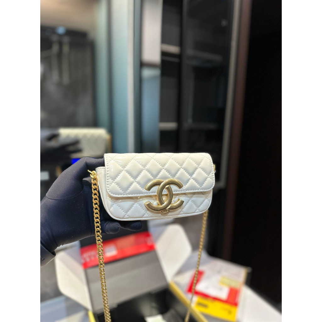 Ready Stock cha*n**l bag with crossbodybag Lady box bag womenbag c2497 cha*n**l bag