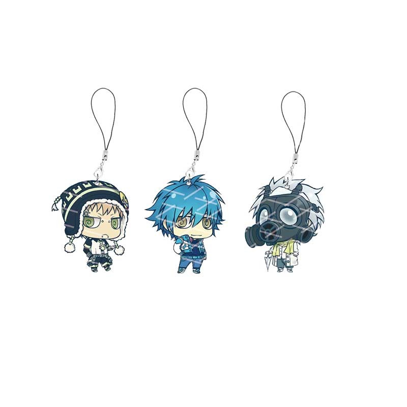 อะคริลิค DRAMAtical Murder โทรศัพท์มือถือ Charms DMMD Noiz Seragaki Aoba Clear Virus Small P