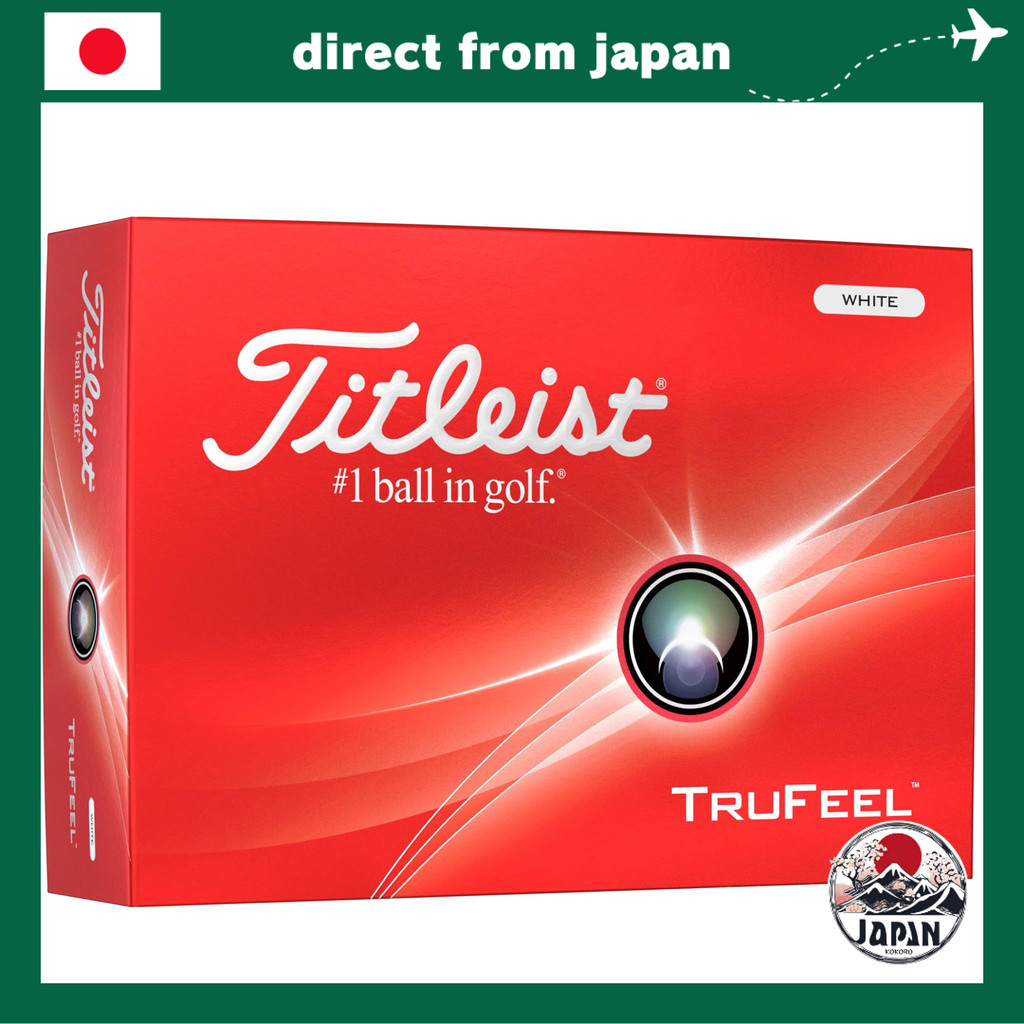 Titleist TruFeel 2024 Golf Balls – Unisex – 1 Dozen / 1 Sleeve