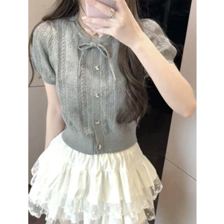 ฤดูร้อนผู้หญิงอเนกประสงค์กุทัณฑ์กลวงผ้าไหมน้ำแข็งแขนสั้น 250…