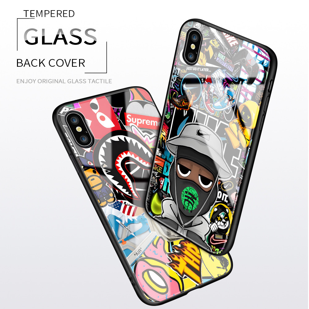 เคส สำหรับ Infinix Hot 50 50i 40 40i 30 30i 11 10 Play Pro Plus 4G เคสอินฟินิกซ์ เคสแข็ง เคสโทรศัพท์ Hard Glass Case BLK ราคา ถูกที่สุด ดีลบีเคเค แกลเลอรีภาพที่ 2