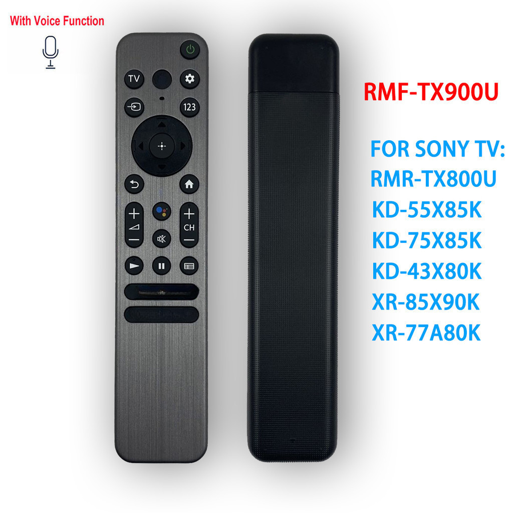 RMF-TX900U ใหม่บลูทูธรีโมทคอนโทรลสําหรับ Sony สมาร์ททีวี Fit RMF-TX800U KD-55X85K KD-75X85K KD-43X80