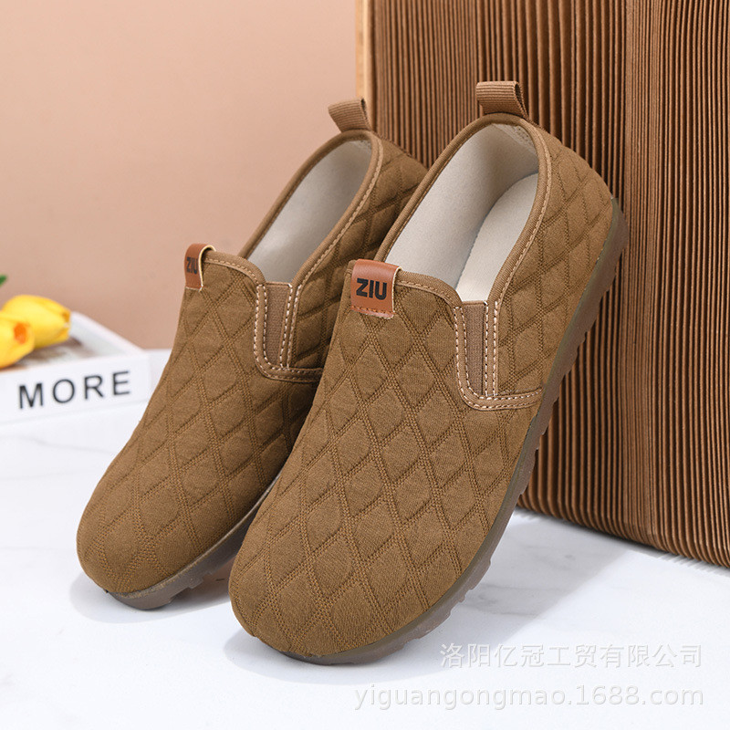 Intelscore 💨รองเท้าพื้นนิ่มกันลื่นสำหรับผู้หญิง รองเท้าโลฟเฟอร์สวมสบายระบายอากาศได้ดี รองเท้าใส่ทำงานประจำวัน