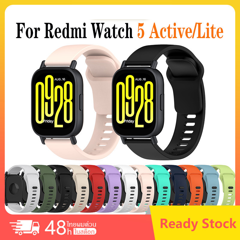 สาย สําหรับ Xiaomi Redmi Watch 5 Activeนาฬิกา สาย สำรอง สายซิลิโคน Mi Watch 5 Activeสายสําหรับ Redmi