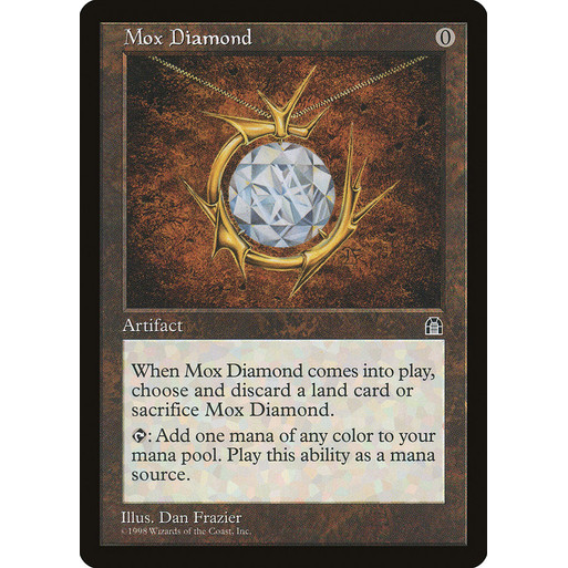 การ์ด EDH PlayTest - Mox Diamond (สิ่งประดิษฐ์)