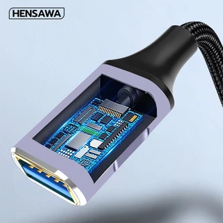 Hensawa รุ่น PC531 USB3.0 5Gpbs สายเพิ่มความยาว USB Extension Cable ยาว 0.5-3m สําหรับสายต่อคีย์บอร์ดเมาส์ คีย์บอร์ด