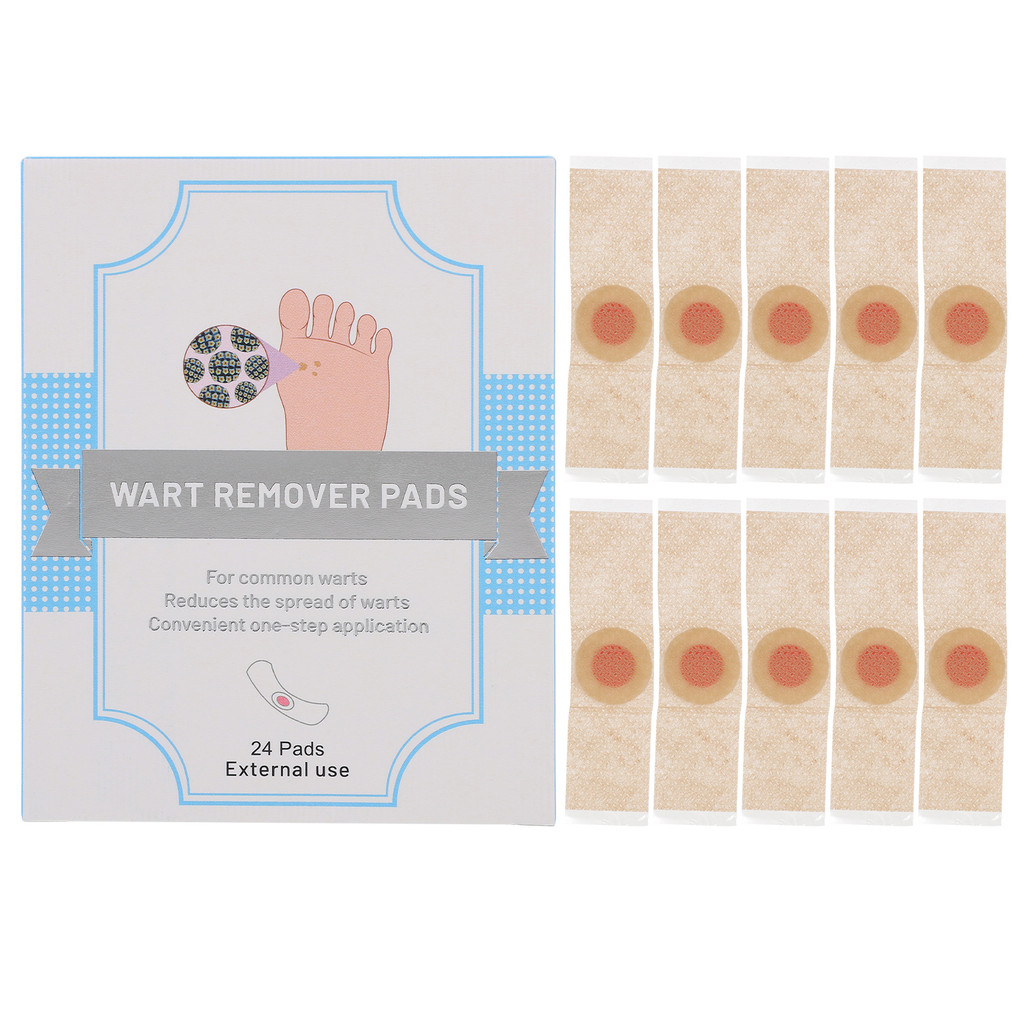 ชิ้น Wart Remover Pads Self-กาวฟุต Pads ที่มีประสิทธิภาพข้าวโพดผ่อนคลาย Pads