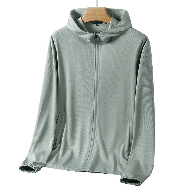 ครีมกันแดดเสื้อผ้า 4XL-10XL ขนาดใหญ่พิเศษผู้ชายฤดูร้อน Breathable บางผิว Impervious ความยืดหยุ่นสูง Hooded ตรงแจ็คเก็ต Plus ไขมันหลวม Com ราคา ถูกที่สุด ดีลบีเคเค แกลเลอรีภาพที่ 8