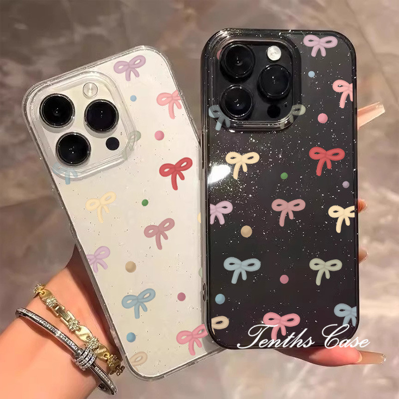 SAMSUNG สําหรับSamsung A06 A16 A15 A14 A05 A05s A55 A54 A03 A03s A04s A12 A22 A23 A24 A25 A23 A36 A32 A52 A51 A50 A50s A50s A30sฝาครอบนุ่มBlingกรณีที่มีสีสันBling