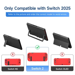 กระเป๋าถือสําหรับ Nintendo Switch 2 รุ่น (2025), กระเป๋าเปลือกแข็งแบบพกพาพกพากระเป๋าเกมสําหรับเดินทางสําหรับ Nintendo Switch 2 อุปกรณ์เสริม