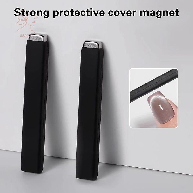 [maybeauty] DIY Nail Art Tools Eye Magnetic Stick Gel Polish Magnetic Effect Nails Silicone Eye Magnet Board Black Multi-Function {TH}