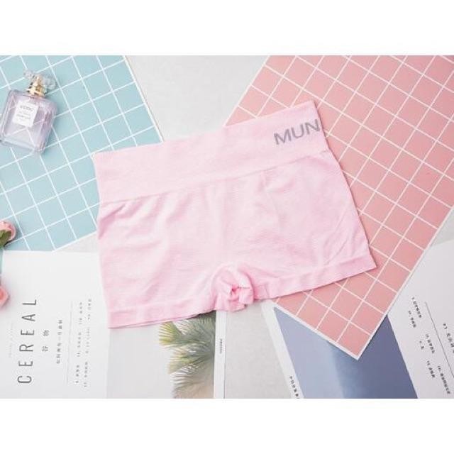 【คละสี 5 ชิ้น!!!】รุ่นกางเกงซับใน ขาสั้นหรือ จะใส่เป็นสเตย์ซับในกันโป๊ ก็ได้ เนื้อผ้านุ่ม ใส่สบาย ระบายอากาศได้ดี - รูปที่ 3