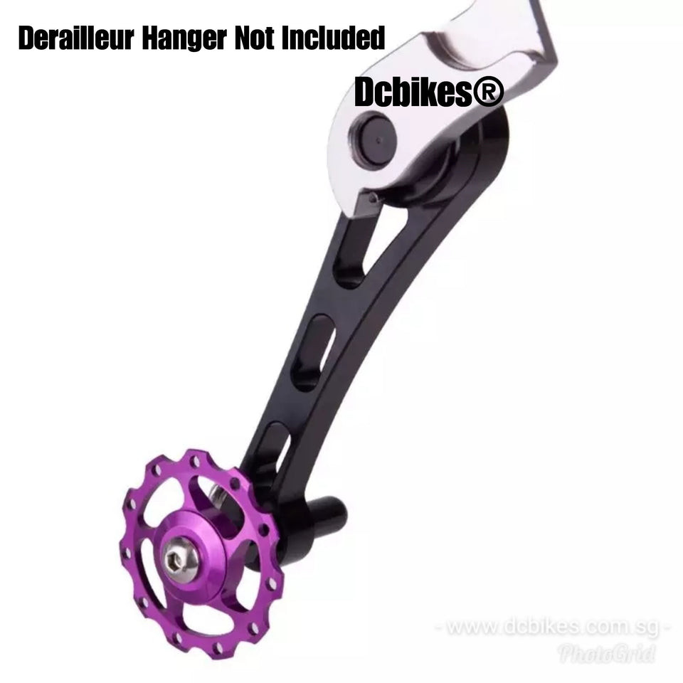 DJ ตัวปรับความตึงโซ่ความเร็วเดียวรอกปรับ + Derailleur Jockey Wheel