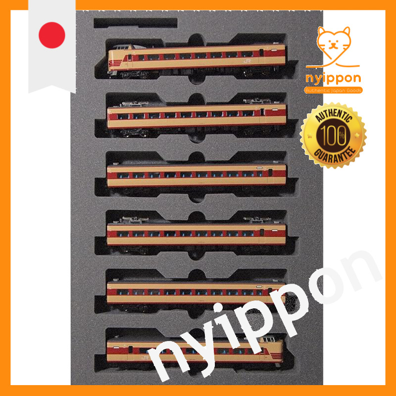 KATO N Gauge 381 Series 100 "Kuroshio" 6-Car Basic Set 10-1868 Model Train Electric Train