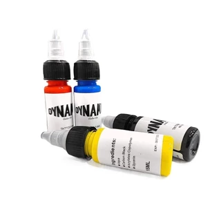 CHIHI Tattoo Ink, 15ML สีดําสีน้ําตาล Tattoo Practice Color, Bright Body Art สีขาวสีฟ้าสีแดงเขียว Tattoo Pigment Supplies