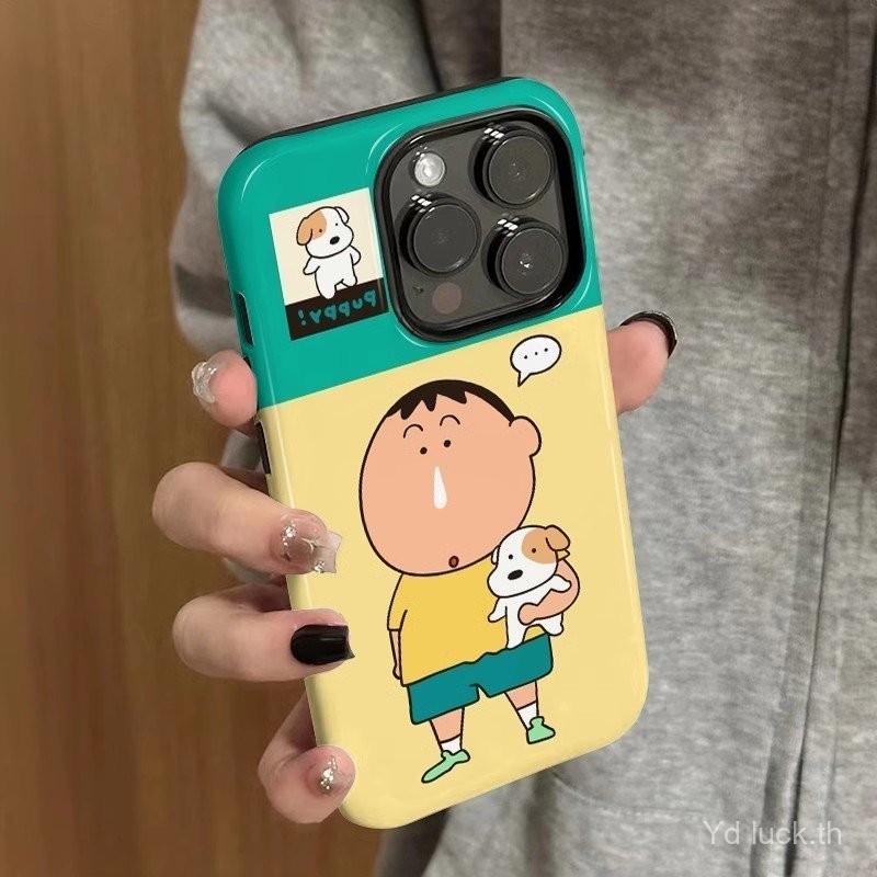 เคสแมตต์ลายการ์ตูนสุนัขน่ารักสไตล์อินสตาแกรม ใช้ได้กับ iPhone 16 15 Pro 14 Pro Max 13 Pro Max 12 Pro 11 16 Pro Max 15 Plus 14 Plus 13 8 Plus XR เคสโทรศัพท์กันกระแทก ราคา ถูกที่สุด ดีลบีเคเค แกลเลอรีภาพที่ 2
