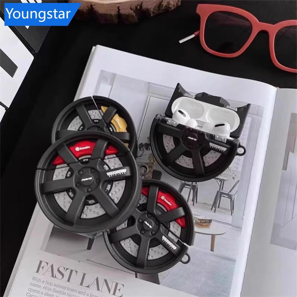 FYY ส่วนบุคคล Creative ยางสําหรับ AirPods 4 3 Airpod Pro 1 2 3 หูฟังบลูทูธกล่องชาร์จป้องกันหูฟังกรณีฝาครอบ