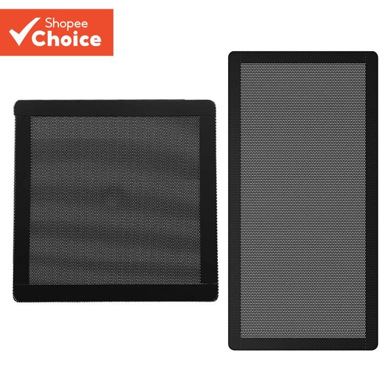 120x240 มม.120x120 มม.พัดลมกรองฝุ่นตาข่ายกรอบแม่เหล็ก PVC PC เคสคอมพิวเตอร์พัดลมฝุ่นตาข่ายฝาครอบย่าง