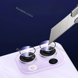 Reno 15 Pro โลหะแหวนกล้องสําหรับ OPPO Reno 15 14 Pro Max F OPPOReno15 ProMax 5G แหวนโลหะป้องกันหน้าจอกระจกนิรภัยกล้องเลนส์ป้องกันฟิล์ม