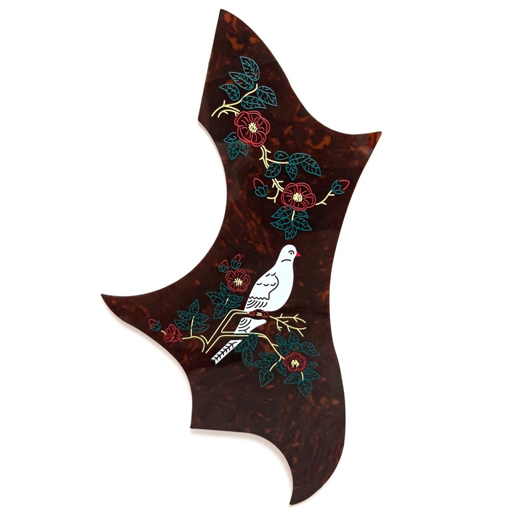 Dove Acoustic Guitar Pickguard Self-กาว Dove Pickguard สําหรับอุปกรณ์เสริมกีตาร์
