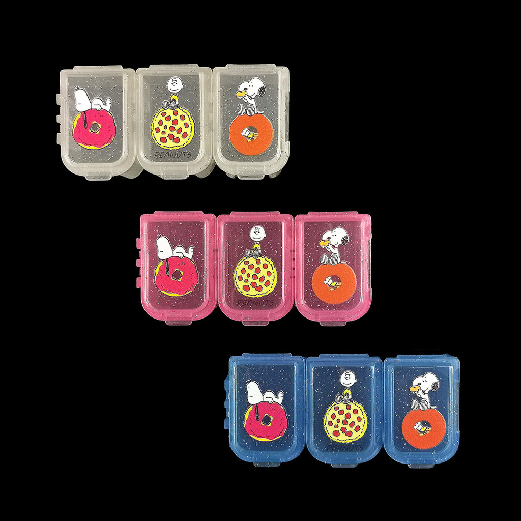 ❤️กล่องใส่ยา❤️สนูปปี้ 7 วันช่องแบบพกพาที่ถอดออกได้มินิวัสดุ หน้า เครื่องประดับยาเคี้ยวหมากฝรั่งกล่องเก็บ - รูปที่ 5