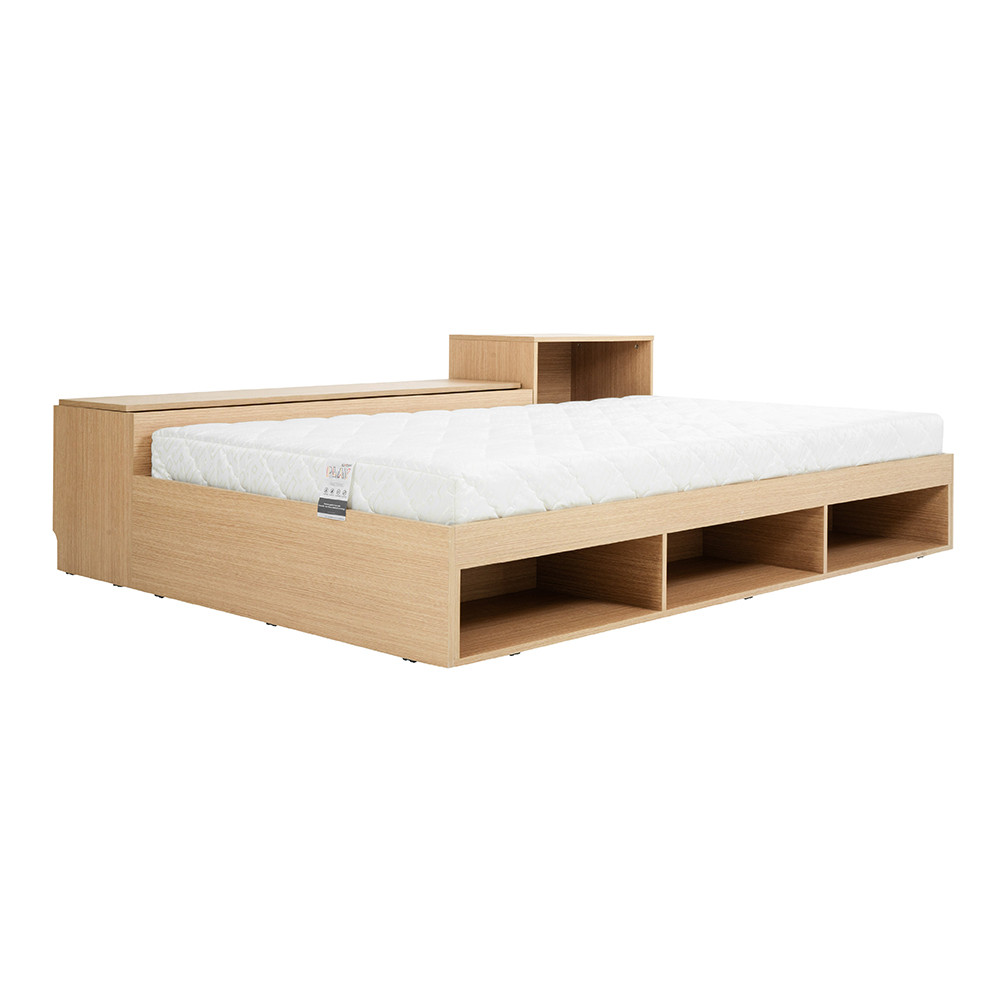 Koncept Furniture  เตียง 3.5 ฟุต+ที่นอน KC-PLAY รุ่น FANTASY สีลินเบิร์ก
