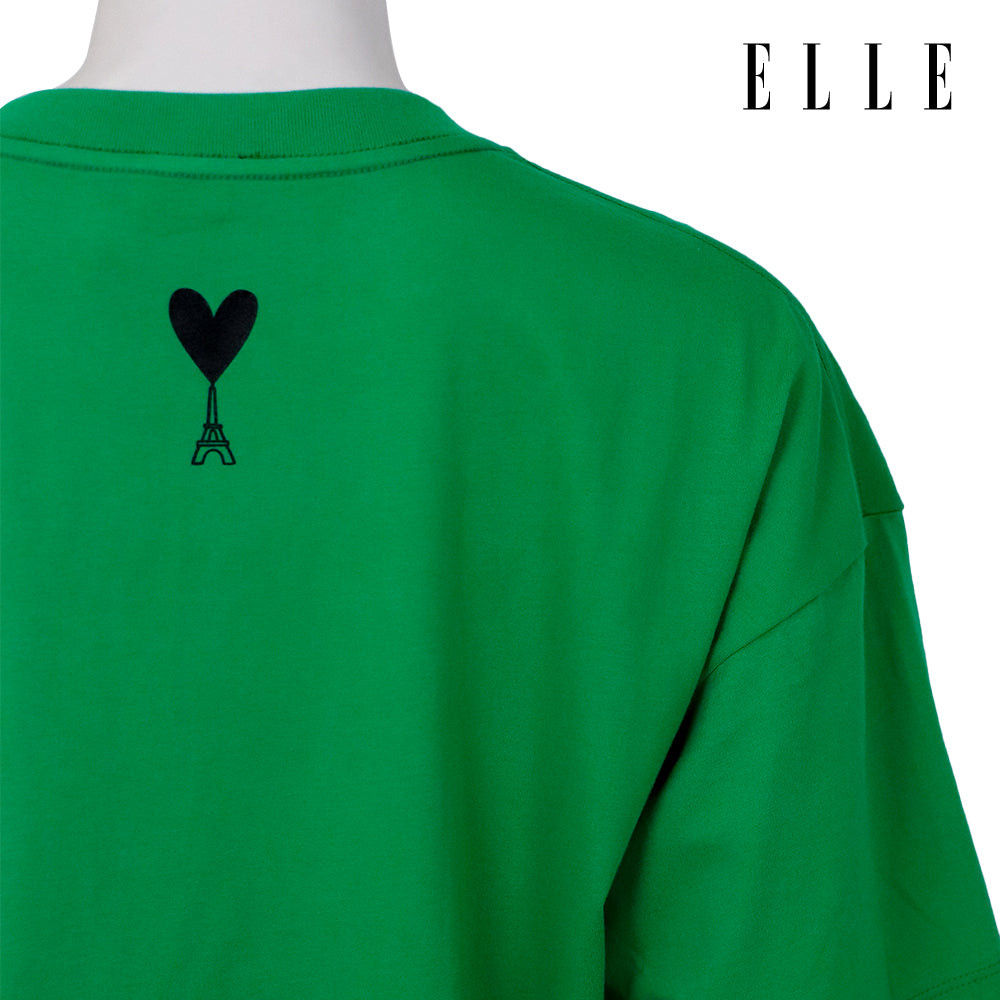 ELLE เสื้อยืด แขนสั้น ทรง CROP- LIMITED EDITION COL ELLE รูปที่ 8