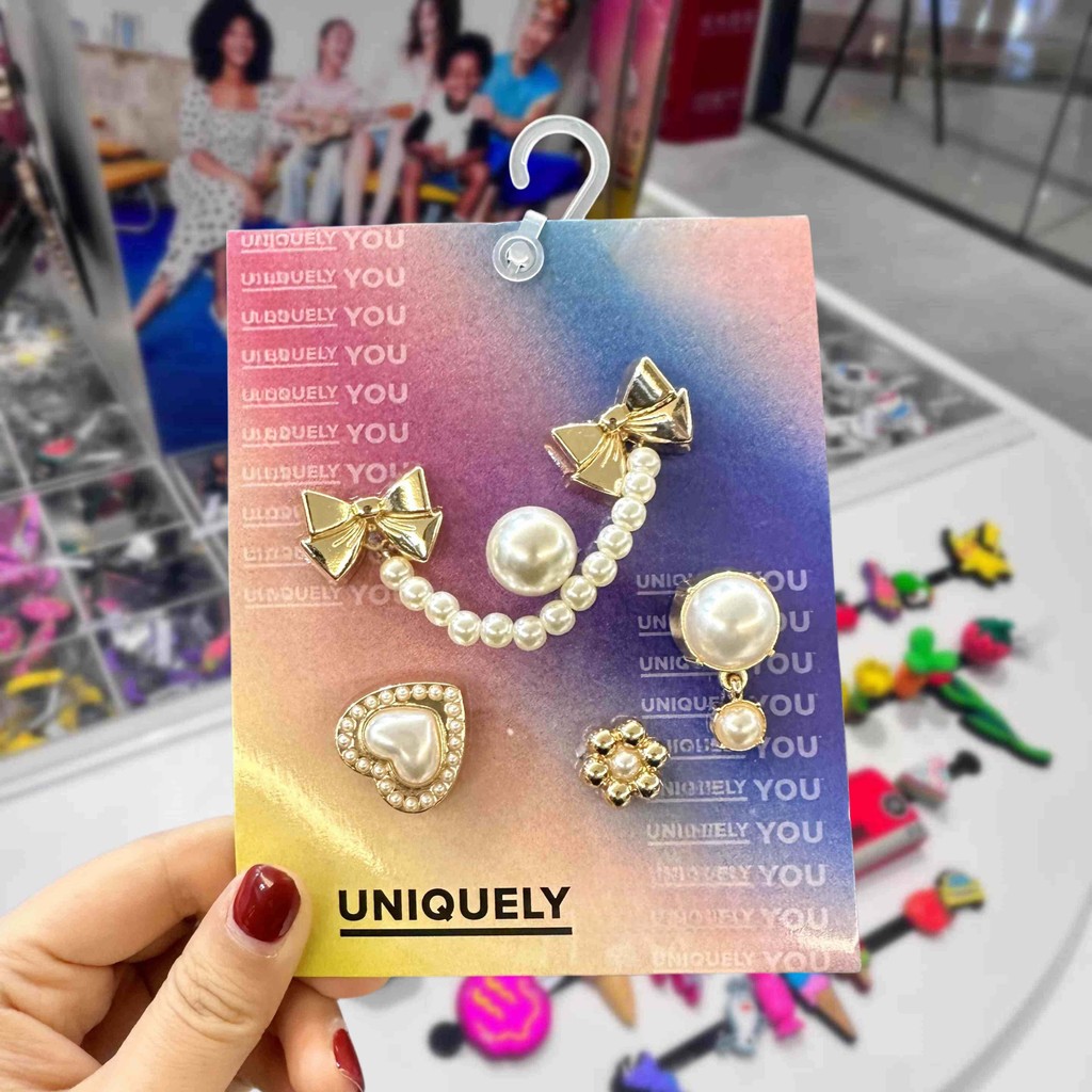 เสน่ห์รองเท้า✨ชุดอุปกรณ์เสริมรองเท้า 10 ชิ้น✨หัวเข็มขัดตกแต่งโลหะ✨เหมาะสําหรับตราจระเข้ - รูปที่ 7