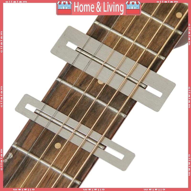 CI 2 ชิ้นชุดกีตาร์โลหะ Fingerboard Guard Bass Protector Fret Guard กีตาร์เครื่องมือ