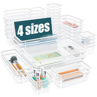 กล่องเก็บของแบบใสแบบแยกส่วน สัตว์เลี้ยง ออแกไนเซอร์ พร้อมช่อ…