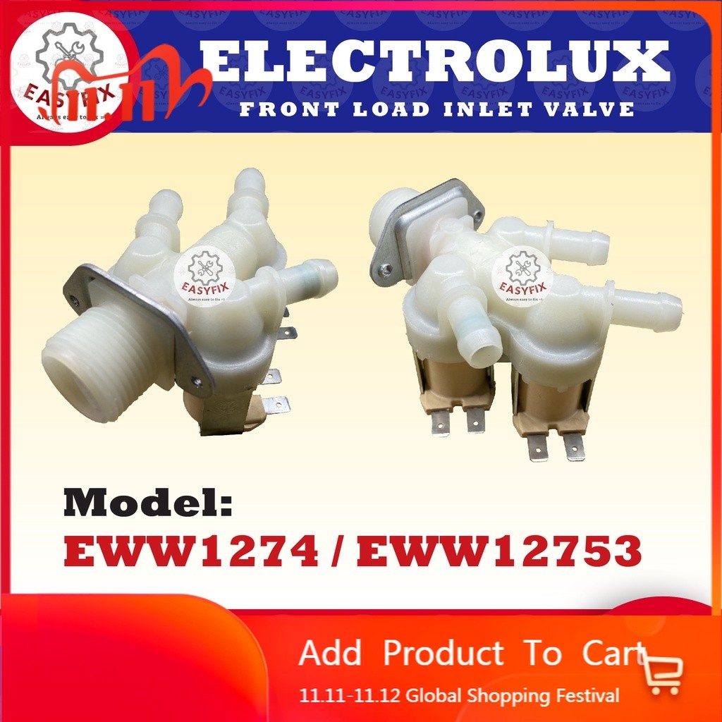 LAZAZ EWW1274 / EWW12753 ELECTROLUX FRONT LOAD WASHING MACHINE WATER INLET VALVE