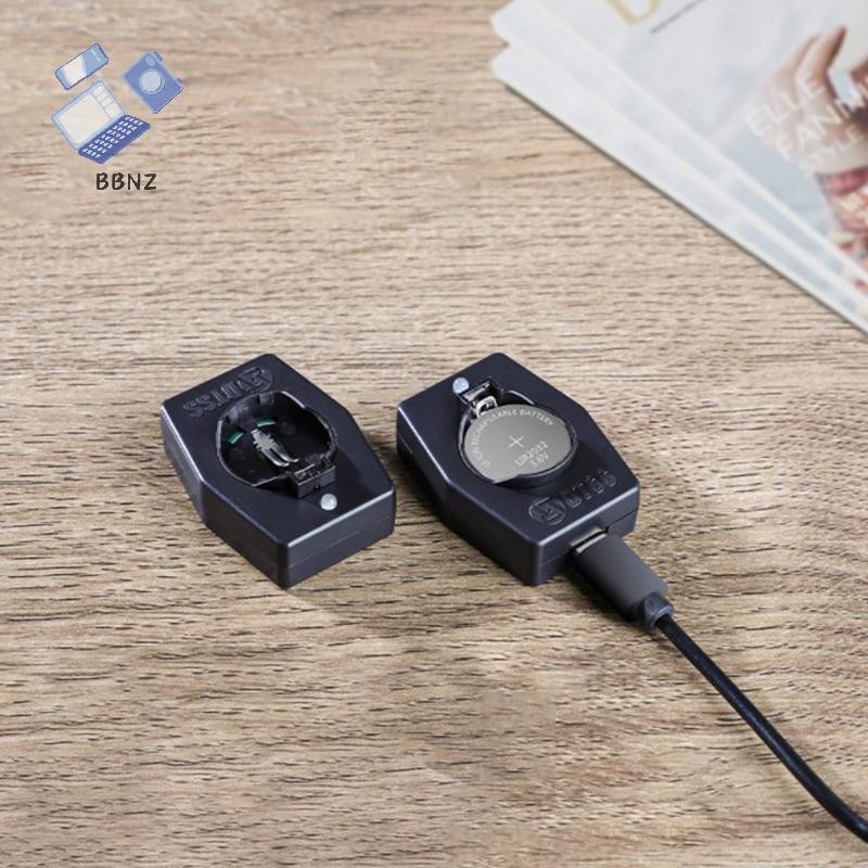 [BBNZ] 1 ชิ้นแบบพกพามินิปุ่มเซลล์แบตเตอรี่ Charger LIR2032H LIR1632 LIR2025 LIR2016 Type-C ชาร์จ 3.6 โวลต์ Li-ion เซลล์แบตเตอรี่ Charger