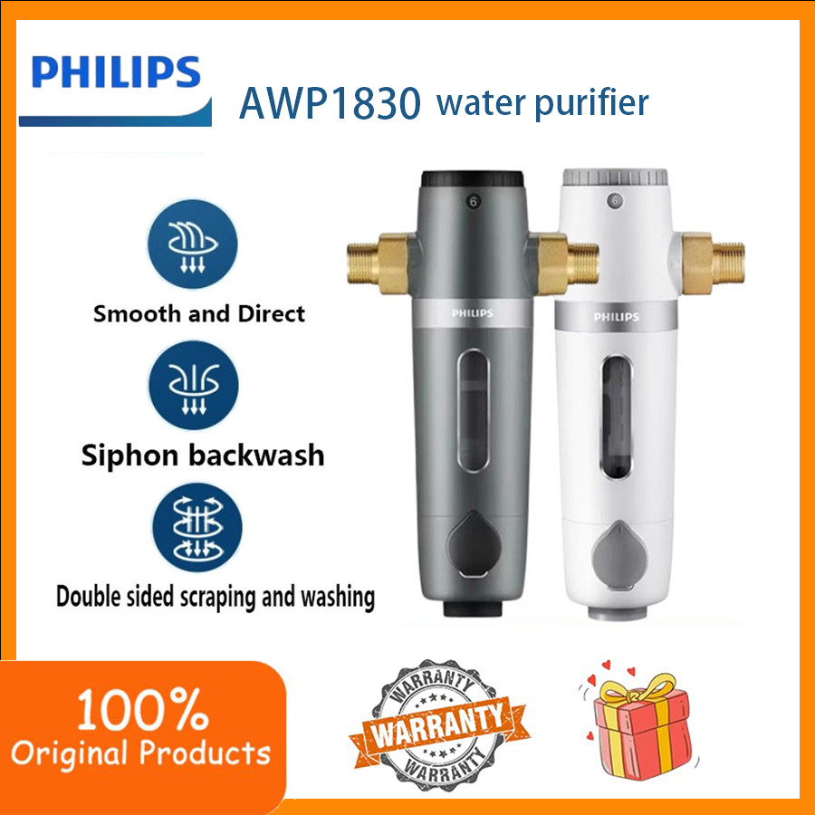 Philips AWP1830 Home Water Purifier 316L Stainless Steel Anti Corrosion Filter