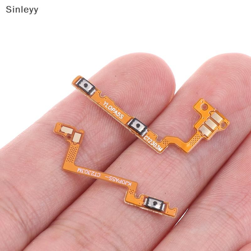 NLE 1 ชิ้นเปิด/ปิดปุ่มด้านข้าง Volume Up Down ปุ่ม Flex Cable อะไหล่สําหรับ OPPO A5S A7N N