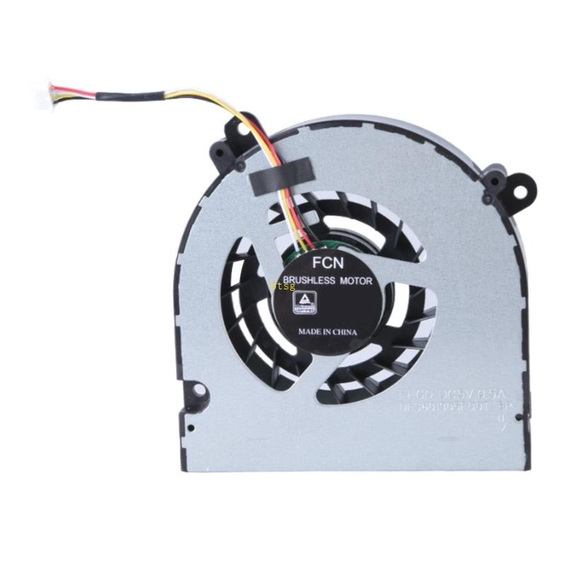 Btsg แล็ปท็อป CPU พัดลมระบายความร้อน DC5V 0 5A 4Pin 4 สาย Coolers พัดลมสําหรับ Hasee TX9 N9X0TC CN95