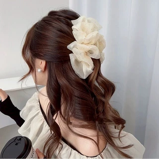 Aurora🛒พร้อมส่ง🚚 (รูปถ่ายจากงานจริง) ที่หนีบผมขนาดใหย่ เรียบหรูพูแพง 3สี