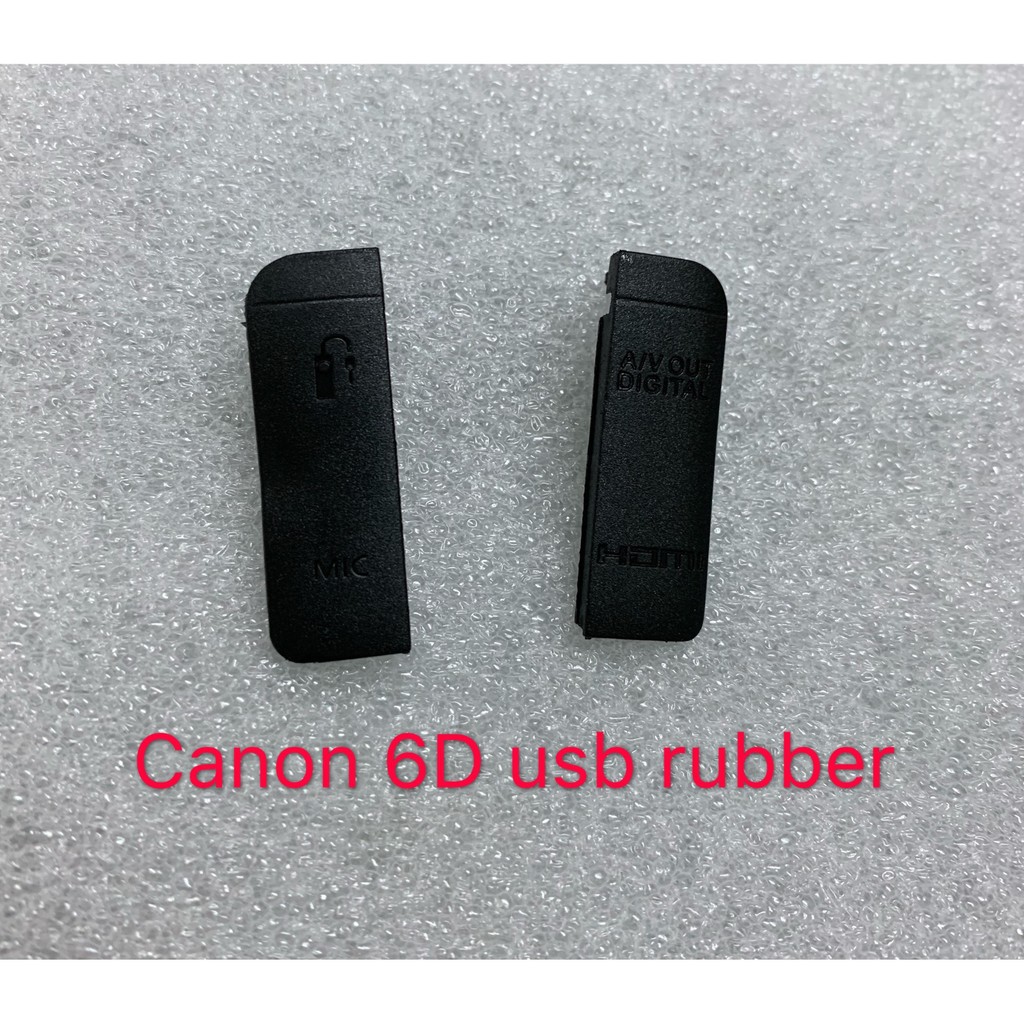 Canon 6D USB หนังด้านข้างปกหนัง USB ด้านข้างหนังด้านข้างพอร์ตหนังกล้อง SLR USB