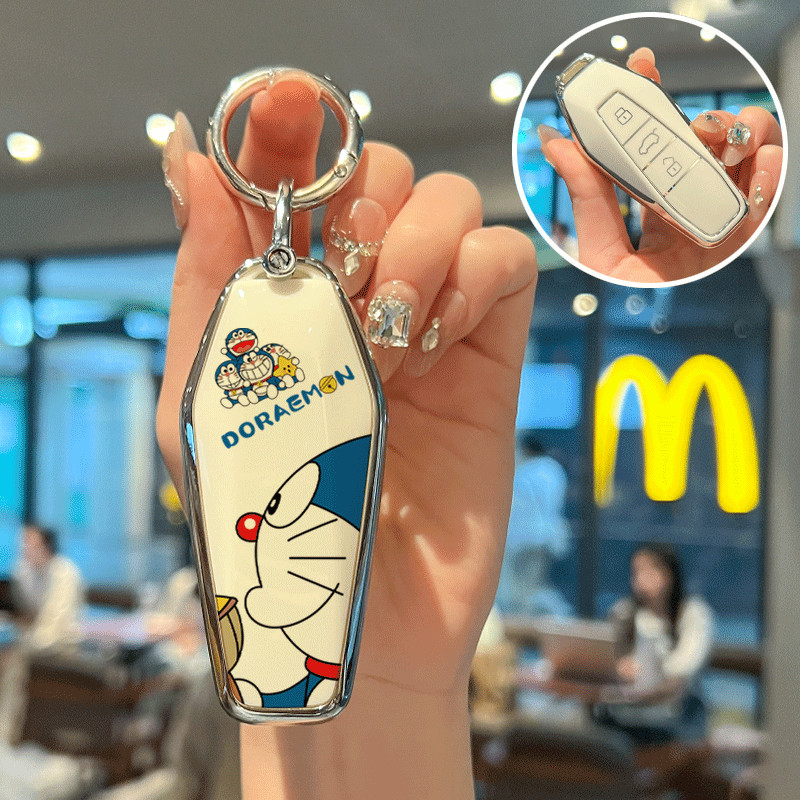 JAECOO 6 EV iCAR03 เคสกุญแจ 03T V23 เคสกุญแจ JAECOO 6 EV พวงกุญแจรถ