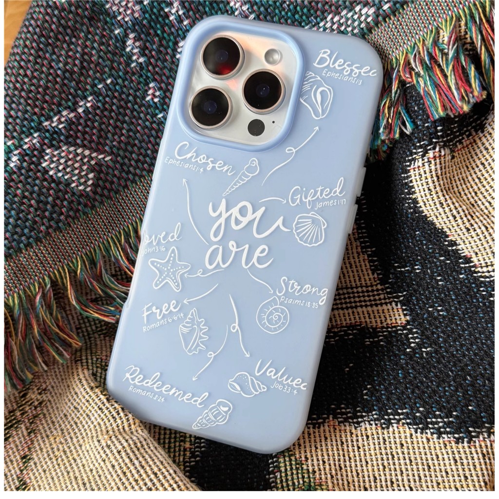 Simple light blue frosted hard CaseสําหรับiPhoneกรณี16Promax 16pro 16plus 15plus 15 15promax 14promax 13pro 13promax 12promax 12 12pro 11 11promax