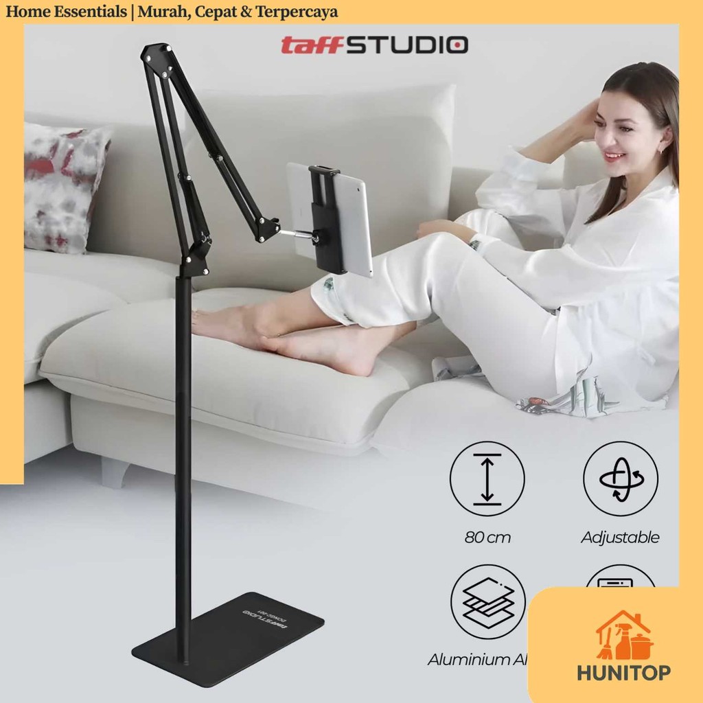 TaffiSTUDIO ที่วางแท็บเล็ต iPad สมาร์ทโฟน Lazypod 134 ซม. - DONGC-001