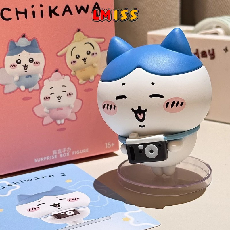 Chiikawa Blind Box Happy Partner ตุ๊กตาน่ารักรุ่น Q ตุ๊กตาทํามือของขวัญเครื่องประดับ