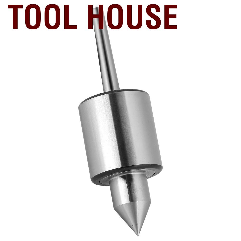 Tool House MT0 Live Center Triple Ball Bearing ความแม่นยำสูงการหมุนเครื่องกลึงเครื่องกลึงเครื่องจักร