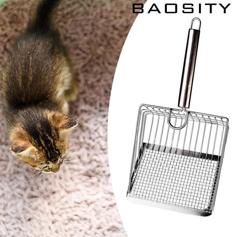 [Baosity] Cat Litter Scoop เครื่องมือทําความสะอาด Litter Scooper โลหะสําหรับกระต่ายกระต่ายกระต่ายลูกสุนัข