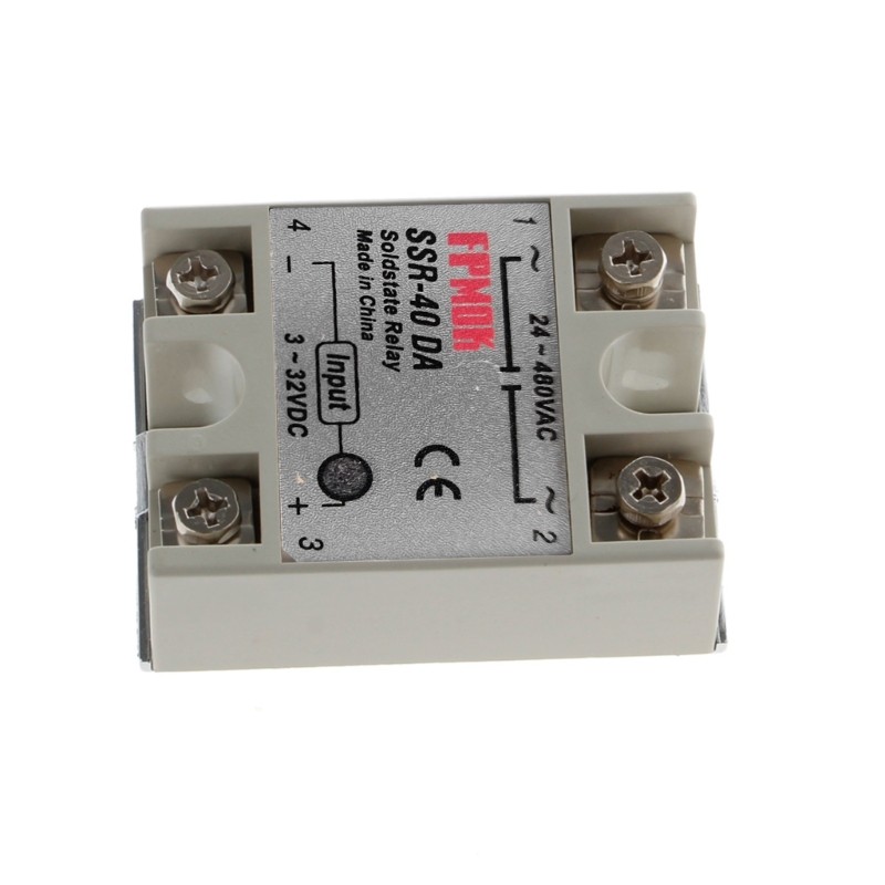 GROUP 24V-380V SSR-40DA 40A 3-32V DC-AC Solid State Relay โมดูลใหม่
